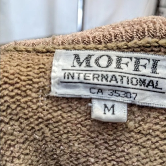 MOFFI INTERNATIONAL vintage button up cardigan sweater - Picture 6 of 6